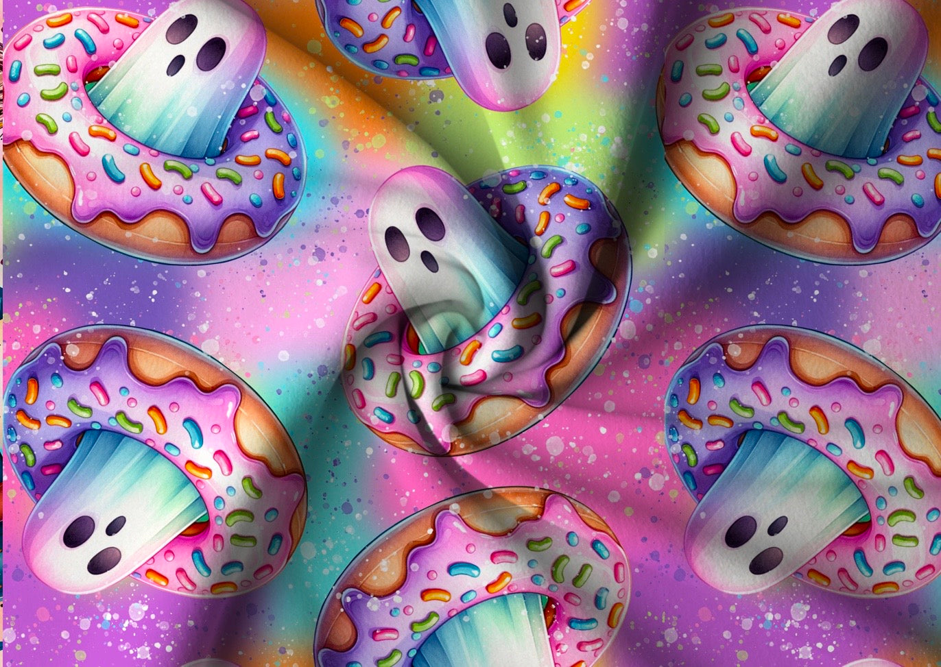 Geister Donut Halloween Aktuelle  Vorbestellung
